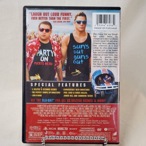 22 JUMP STREET (2014 Film) Comedy/Action Wide Screen [DVD] - Picture 3 of 4